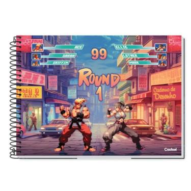 Imagem de Caderno De Cartografia E Desenho Espiral Universitário Capa Dura 80 Folhas My Collection Credeal Estampa 6