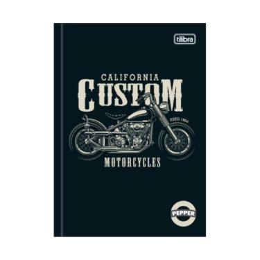 Imagem de Caderno Brochura Capa Dura Pequeno 1/4 Pepper 80 Folhas Tilibra Estampa 11