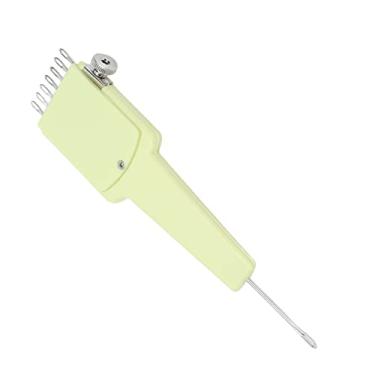 Imagem de GLOGLOW Ferramenta de Transferência para Máquina de tricô, 7 Agulhas, Aço Inoxidável Com Suporte de Plástico, Acessório de Costura para a Maioria das Máquinas de tricô Domésticas