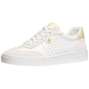 Imagem de Michael Kors Scotty feminino com cadarço, Ouro pálido multi, 39