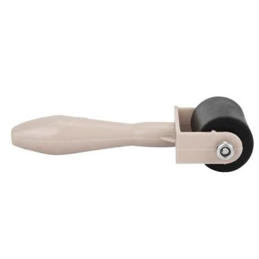 Imagem de Cryfokt Rolo Brayer de Impressão para Estampagem Artística e Pintura, Rolo de Borracha Durável para Impressão de Modelos, Aplicável para Projetos de Arte, 3,5 Cm (Prata)