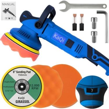 Imagem de KaQi, Politriz Dupla Ação 1050W Roto Orbital Excêntrica Polimento Automotivo Detailers KaQi 7150-220v