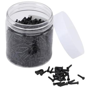 Imagem de RiToEasysports Ilhós de Badminton, Tubulação de Fio de Raquete de Badminton N12 Preto 2.1x8.3mm 1mm Espessura da Tampa