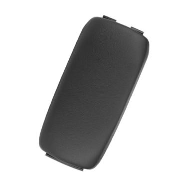 Imagem de Zerodis Capa de Apoio de Braço para Console Central de Couro Preto Universal Capa de Apoio de Braço Substituição da Tampa para Modelos de Veículos Selecionados 2003 2013 de de Automotivo de Toque