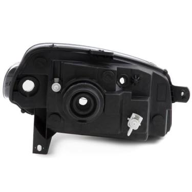 Imagem de Farol Uno Fiorino 2010 a 2016 Vivace Way Foco Simples Cromado Original (Arteb) Lado Esquerdo (Motorista)