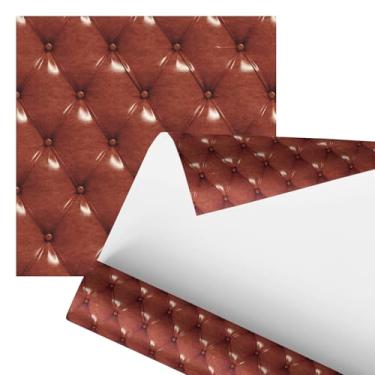 Imagem de Papel de Parede Autoadesivo Estilo Capitonê, 2,80 Design Clássico para Decoração de Interiores