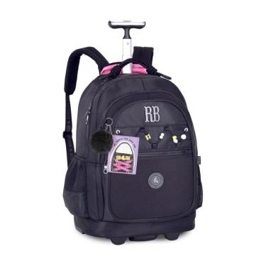 Imagem de Mochila de Rodas Juvenil Rebecca Bonbon   Meninas