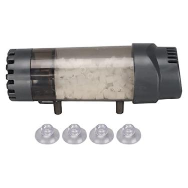 Imagem de Alomejor Filtro de Leito Móvel Fluidizado Com Reator de Mídia Biológica, Pedra de Ar de Bolha e Filtro de Esponja para Aquário e Tanque de Peixes