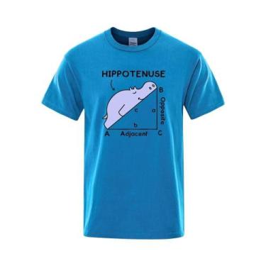 Imagem de Camiseta De Algodão Com Estampa Engraçada De Funções Trigonométricas P