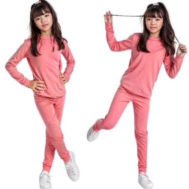 Imagem de Conjunto Infantil Flanelado Térmico Pelucia Segunda Pele - Loja Rey Sh