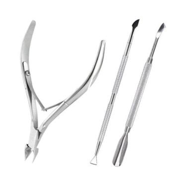 Imagem de Alicate De Cutícula Em Aço Inoxidável Arco-Íris, Ferramenta De Manicur