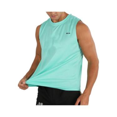 Imagem de Camiseta Sem Mangas Masculina De Verão Para Academia, Top De Treinamen