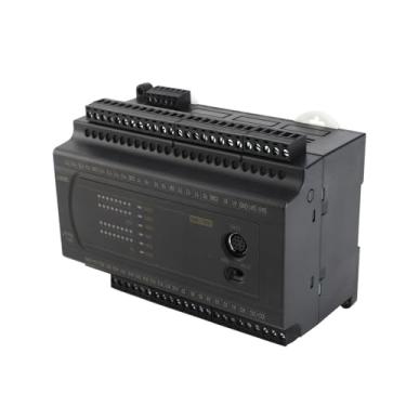 Imagem de Garosa Placa de Controle Industrial PLC, Controlador Lógico Programável ABS Com 16 Entradas 16 Saídas, Memória de 32.000 Etapas para Automação Industrial RS232 RS485 CAN Pesando
