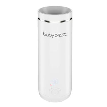 Imagem de Baby Brezza Aquecedor portátil – Aquecimento de mamadeira 67% mais rápido – leite materno e aquecedor de fórmula – seguro, aquecimento uniforme – até 255 g – sem adaptadores, branco