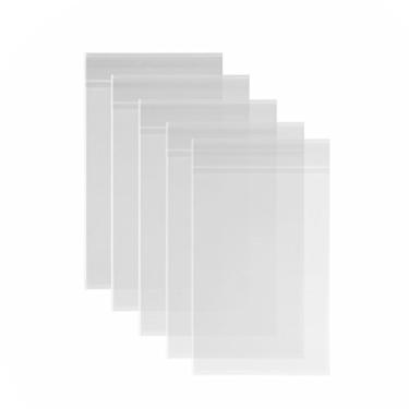 Imagem de Sacos de plástico transparentes para violoncelo 200 ct 8x10 - 1,4 mils de espessura bordas serrilhadas autovedantes OPP sacos de plástico para casamento, Natal, aniversário, biscoito, doces, buffet (20 cm x 25 cm)