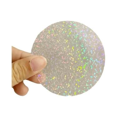 Imagem de Peças De Distintivo Circular De 58mm 200Pcs Filme Plástico Protetor Tr
