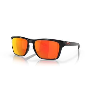 Imagem de Óculos de Sol Oakley Polarizado Sylas 0OO9448 944805 Tam 60 / Preto - Lentes Prizm Ruby Polarized