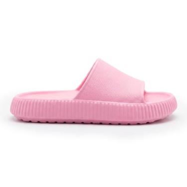 Imagem de Chinelo Feminino Nuvem 100% EVA Premium Ortopédico Ultra Confortável (Rosa Bebê, BR, Adulto, Faixa Numérico, 35, 36)