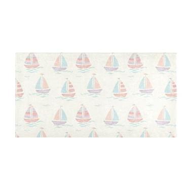 Imagem de Burbuja Tapete de corredor de pelúcia antiderrapante tapete de cozinha para corredor, quarto, sala de estar, decoração de entrada, lavável na máquina, 51 x 99 cm