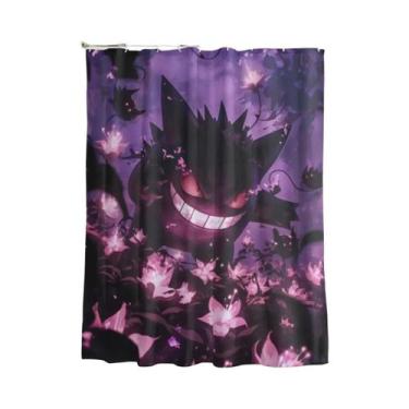 Imagem de Cortina De Chuveiro Com Desenho De Squirtle Pokemon, Decoração Leve Pa