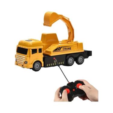 Imagem de Conjunto De Veículos De Construção Com Controle Remoto: Escavadeira, G