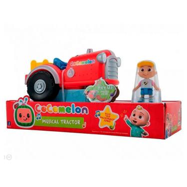 Imagem de Cocomelon Trator Musical Vermelho - Candide 3308