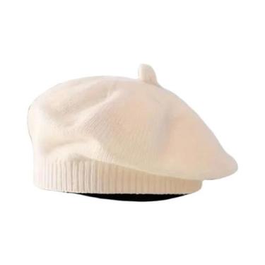 Imagem de Gorro De Inverno Quente Para Meninas Bebês, Chapéu De Malha Com Flor, 