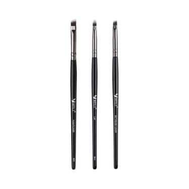 Imagem de Conjunto De Pincéis De Maquiagem Com Lâmina Ultrafina 3 Peças: Pincel 