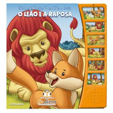 Imagem de Livro - Lindas fábulas para ler e ouvir: O leão e a raposa