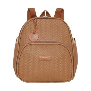 Imagem de Mochila de Maternidade Pirulitando Baby Refúgio Marrom-Unissex