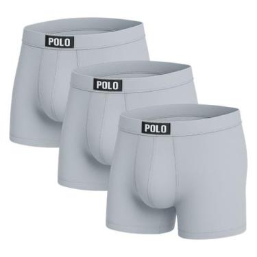 Imagem de Kit 3 Cuecas Boxer Viscose Premium Fibra de Bambu Conforto Extremo Toq