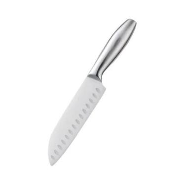 Imagem de Faca Santoku Japonesa Em Aço Inoxidável Profissional Para Chef, Faca U