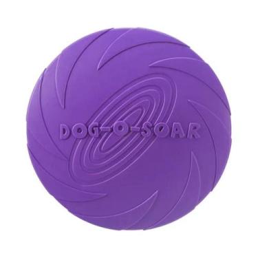 Imagem de Brinquedo De Silicone Resistente À Mastigação Em Forma De Disco Voador