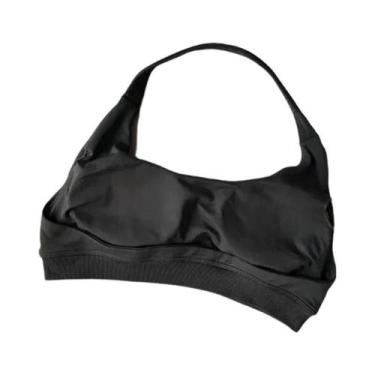 Imagem de Sutiã Esportivo Feminino De Alto Suporte, Sem Costura, Halter, Com Efe