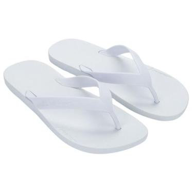 Imagem de Chinelo masculino rider core dedo 12655, Branco, 41.42