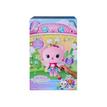 Imagem de Pelúcia Kitty Fada de 30cm com Luz e Som - Gabby's Dollhouse