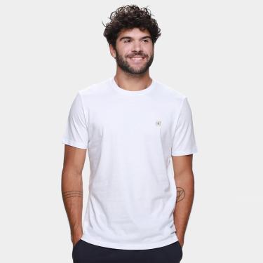 Imagem de Camiseta Calvin Klein Patch Casual Masculina-Masculino