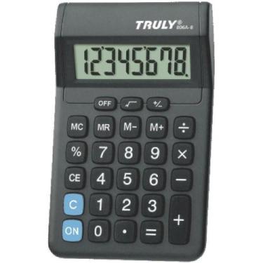 Imagem de Calculadora de Mesa 8 Dígitos Preta - Procalc