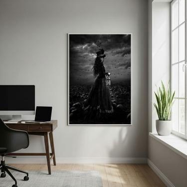 Imagem de Quadro Decorativo Maria Mulambo Exu - 70x50cm