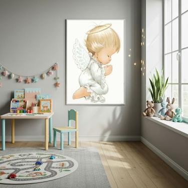 Imagem de Quadro Decorativo Um Anjinho - 70x50cm