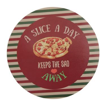 Imagem de Jogo Americano Hauskraft Pizza em PVC 37,5cm 1 Peça