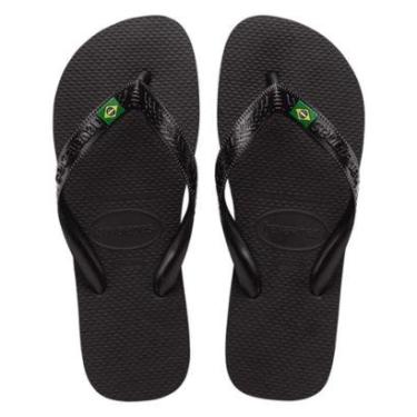 Imagem de Chinelo Havaianas Masculino Brasil Light Preto-Masculino
