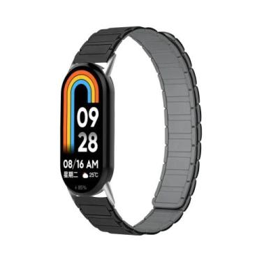 Imagem de Pulseira De Silicone Magnética Para Xiaomi Mi Band 9 10 8, Acessórios 