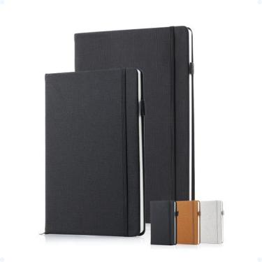 Imagem de Kit Caderneta A5 A6 Executivo Dias Semana Caderno Capa Dura - Hxt, Pre