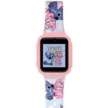 Imagem de Relógio Infantil Menina Condor Disney Stitch e Angel Original CODISNEY