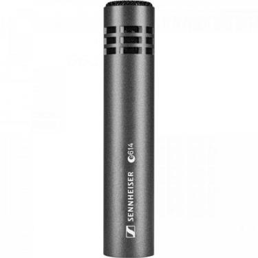 Imagem de Microfone Condensador E614 para Instrumentos com Padrão Supercardioide e Ampla Faixa de Frequência Cinza Sennheiser