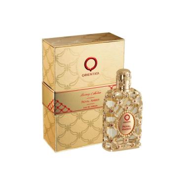 Imagem de Perfume Royal Amber Unissex Eau de Parfum Âmbar Baunilha 80ML Fragrância Oriental Sofisticada