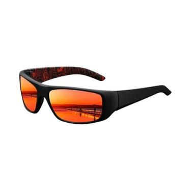Imagem de Óculos de Sol Clássicos Vintage com Padrão Fashion para Dirigir, Pesca