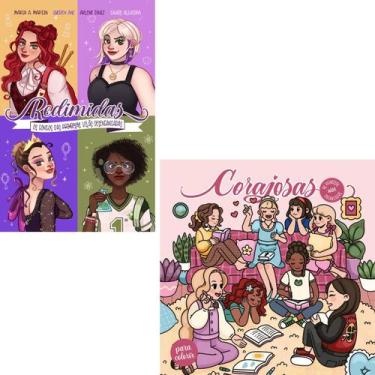 Imagem de Kit Redimidas + Corajosas Para Colorir  Os Contos das Princesas Vilãs 