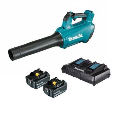 Imagem de Soprador A Bateria 18v Dub184z Makita + 2 Baterias de 5,0Ah + Carregad